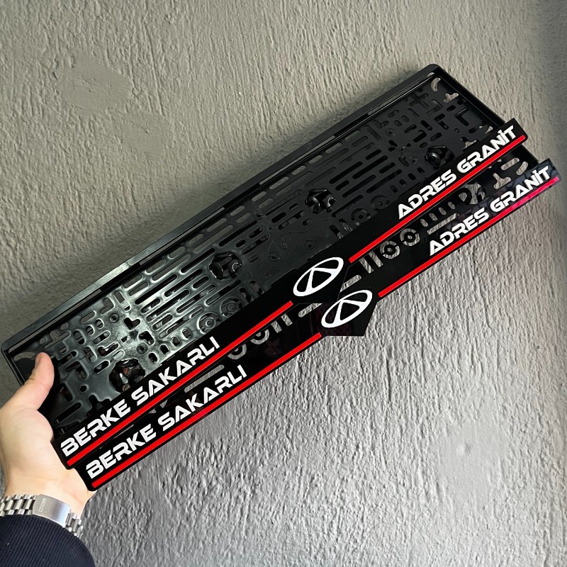Çizgili Çıkıntılı Plakalık