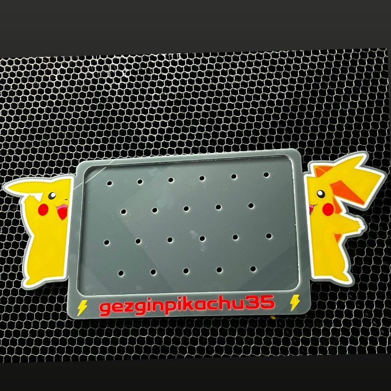Tam Pleksi Motor Plakalık