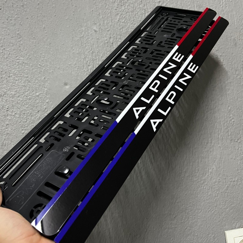 Alpine 3 Çizgili Plakalık