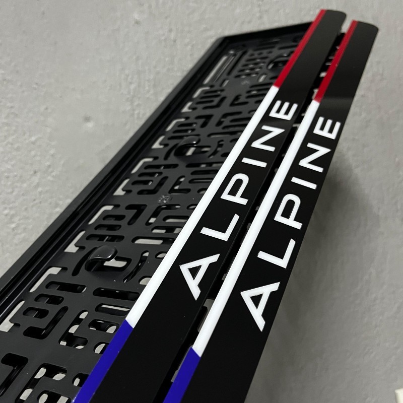 Alpine 3 Çizgili Plakalık