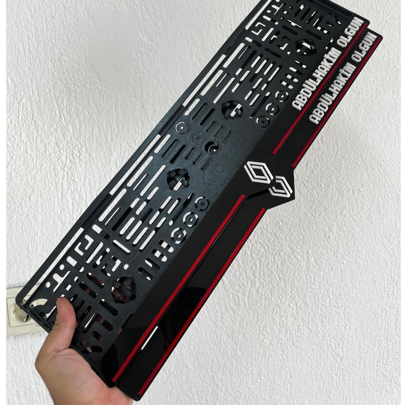 Çizgili Çıkıntılı Plakalık