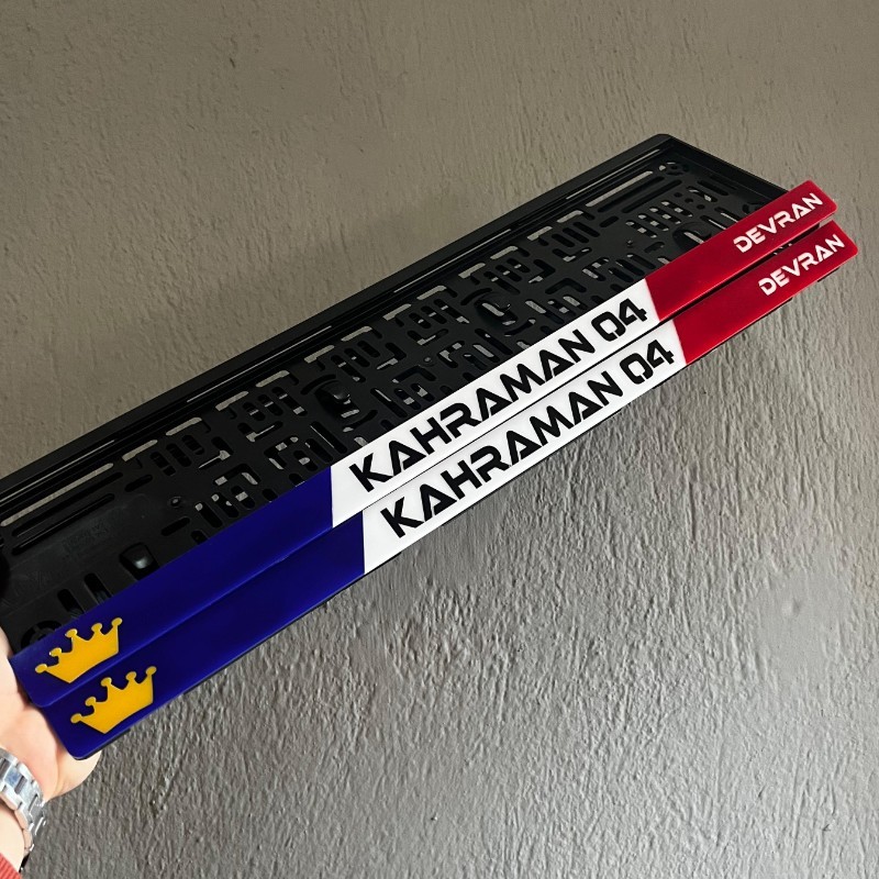 Fransız 3 Renk Plakalık