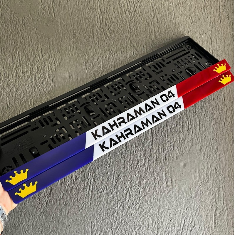 Fransız 3 Renk Plakalık