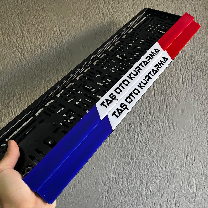 Fransız 3 Renk Plakalık