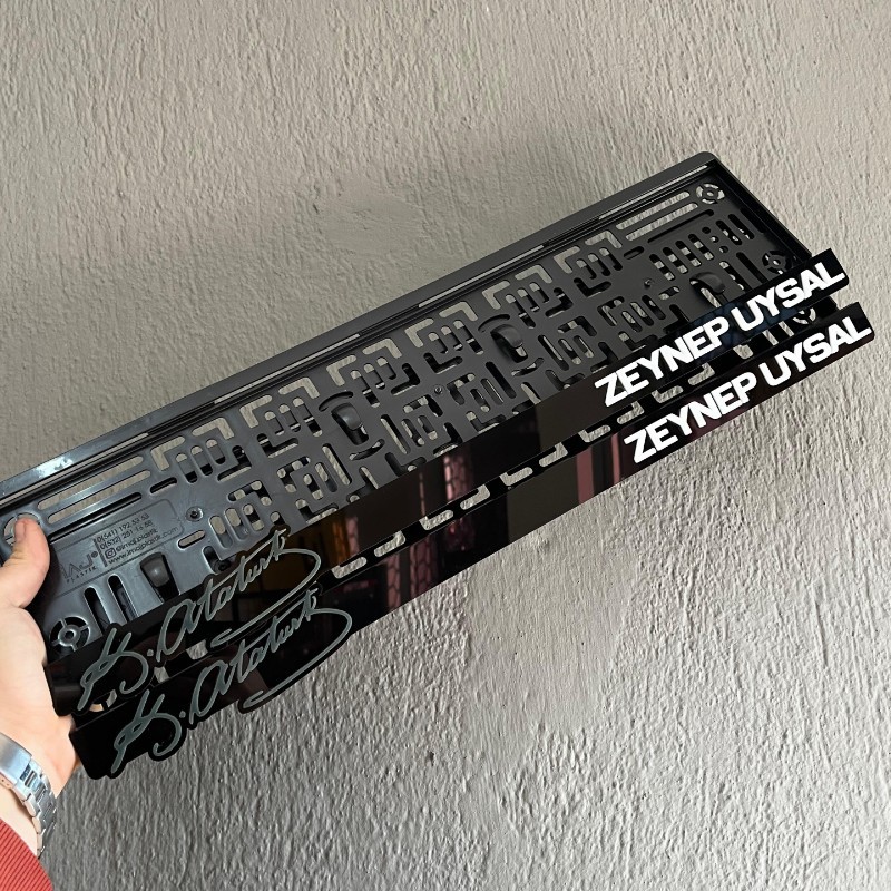 Atatürk İmza Plakalık